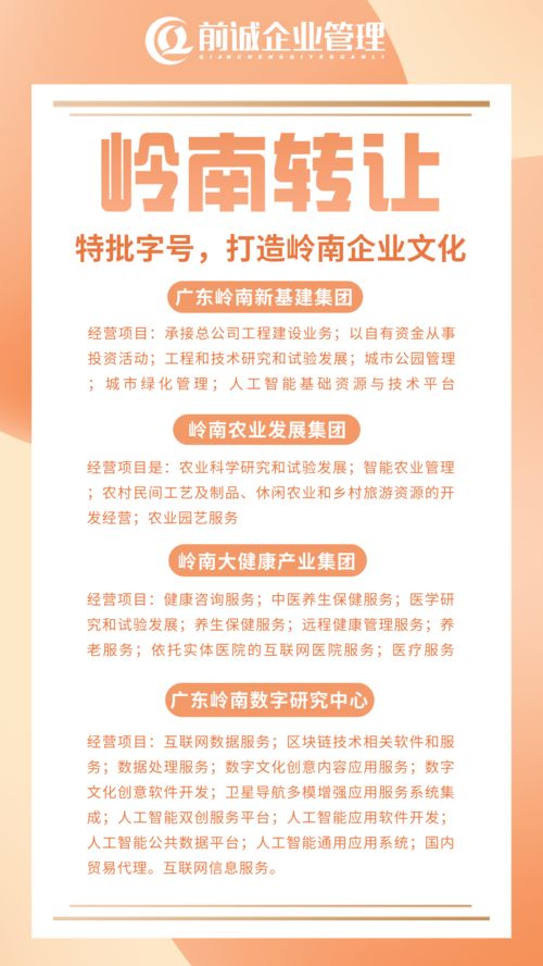 廣東省嶺南企業的多元產業融合發展 新基建、農業、大健康與文化創意